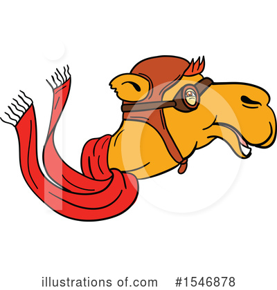 Royalty-Free (RF) Camel Clipart Illustration by patrimonio - Stock Sample #1546878