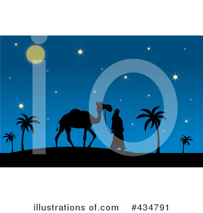Royalty-Free (RF) Camel Clipart Illustration by Pams Clipart - Stock Sample #434791