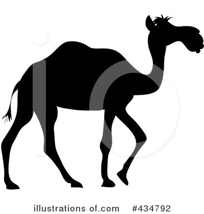 Royalty-Free (RF) Camel Clipart Illustration by Pams Clipart - Stock Sample #434792