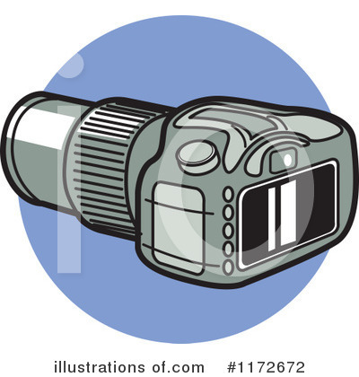 Royalty-Free (RF) Camera Clipart Illustration by Andy Nortnik - Stock Sample #1172672