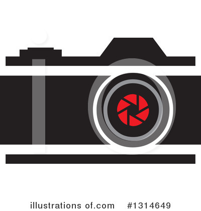 Royalty-Free (RF) Camera Clipart Illustration by Lal Perera - Stock Sample #1314649
