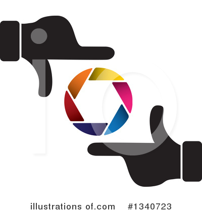 Royalty-Free (RF) Camera Clipart Illustration by ColorMagic - Stock Sample #1340723