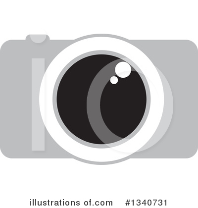 Royalty-Free (RF) Camera Clipart Illustration by ColorMagic - Stock Sample #1340731