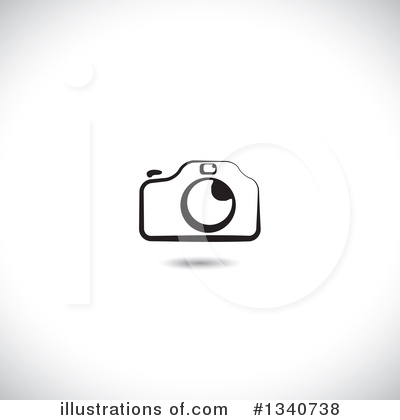 Royalty-Free (RF) Camera Clipart Illustration by ColorMagic - Stock Sample #1340738