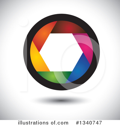 Royalty-Free (RF) Camera Clipart Illustration by ColorMagic - Stock Sample #1340747