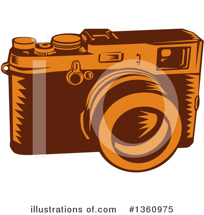 Royalty-Free (RF) Camera Clipart Illustration by patrimonio - Stock Sample #1360975