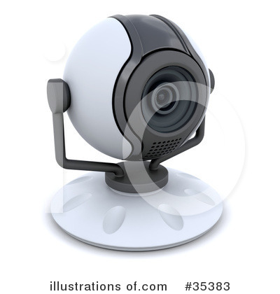 Royalty-Free (RF) Camera Clipart Illustration by KJ Pargeter - Stock Sample #35383