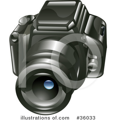 Royalty-Free (RF) Camera Clipart Illustration by AtStockIllustration - Stock Sample #36033