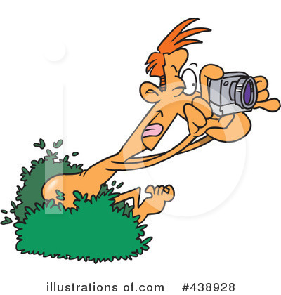 Royalty-Free (RF) Camera Clipart Illustration by toonaday - Stock Sample #438928