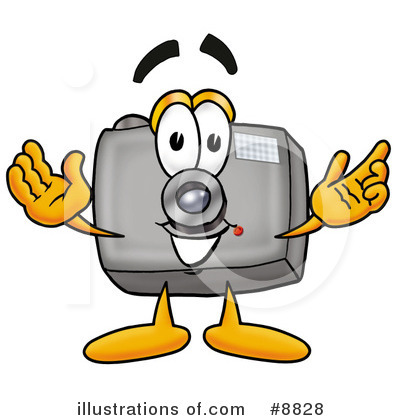 Camera Clipart #8828 by Toons4Biz