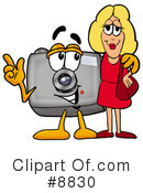 Camera Clipart #8830 by Mascot Junction