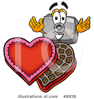 Royalty-Free (RF) Camera Clipart Illustration by Mascot Junction - Stock Sample #8838