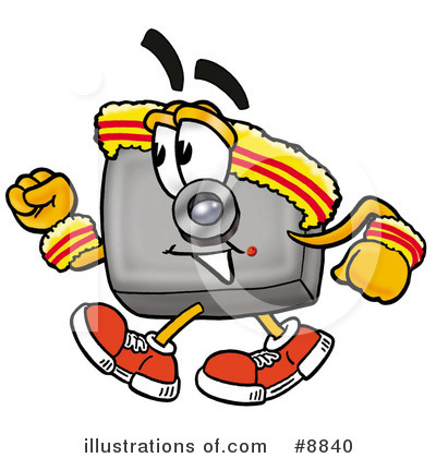 Royalty-Free (RF) Camera Clipart Illustration by Mascot Junction - Stock Sample #8840