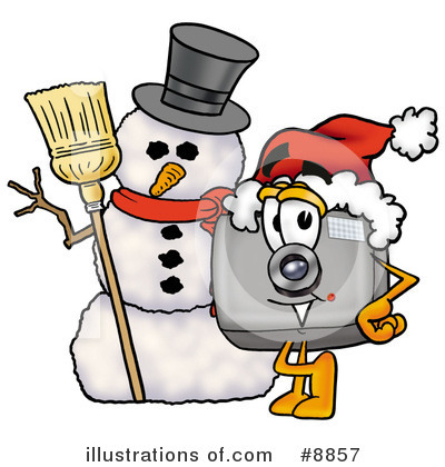 Royalty-Free (RF) Camera Clipart Illustration by Mascot Junction - Stock Sample #8857