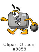 Camera Clipart #8858 by Mascot Junction