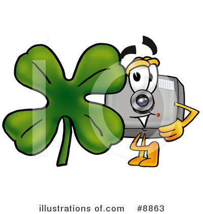 Royalty-Free (RF) Camera Clipart Illustration by Mascot Junction - Stock Sample #8863