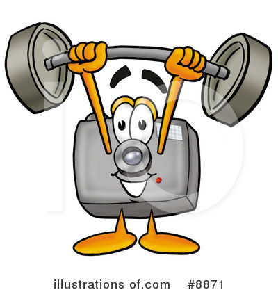 Royalty-Free (RF) Camera Clipart Illustration by Mascot Junction - Stock Sample #8871