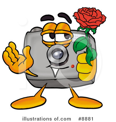 Camera Clipart #8881 by Toons4Biz