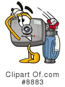 Camera Clipart #8883 by Mascot Junction
