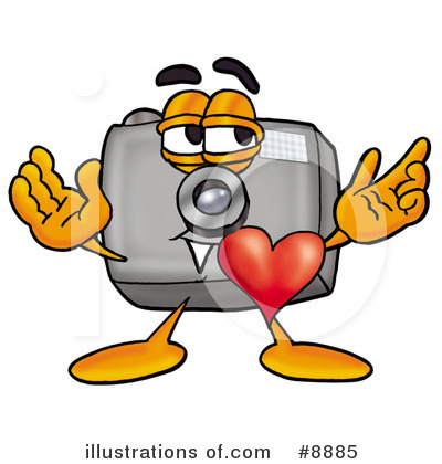 Camera Clipart #8885 by Toons4Biz