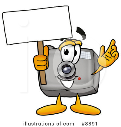 Camera Clipart #8891 by Toons4Biz