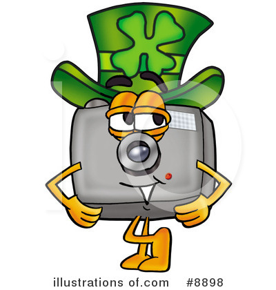 Royalty-Free (RF) Camera Clipart Illustration by Mascot Junction - Stock Sample #8898