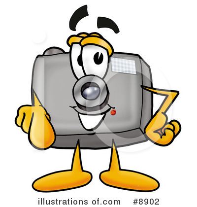 Camera Clipart #8902 by Toons4Biz
