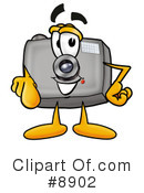 Camera Clipart #8902 by Mascot Junction