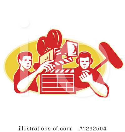 Film Crew Clipart #1292504 by patrimonio