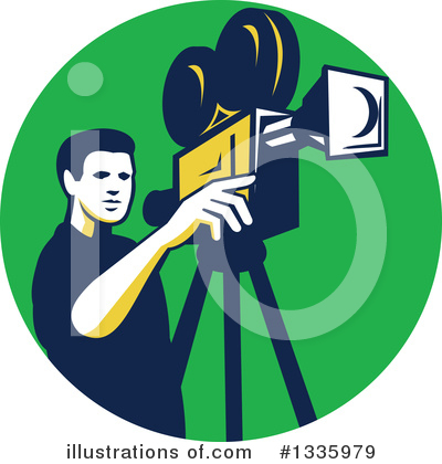 Video Camera Clipart #1335979 by patrimonio
