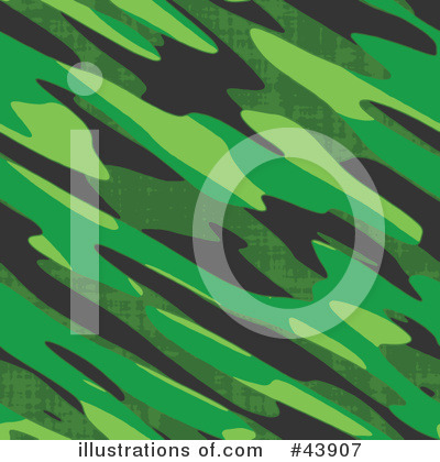Royalty-Free (RF) Camo Clipart Illustration by Arena Creative - Stock Sample #43907