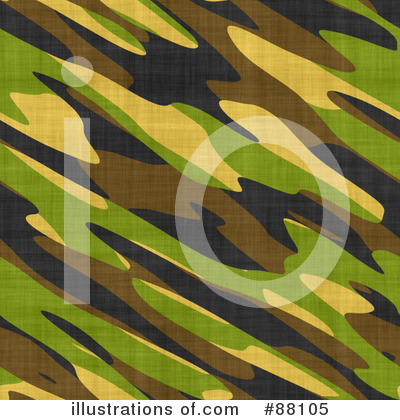 Royalty-Free (RF) Camouflage Clipart Illustration by Arena Creative - Stock Sample #88105