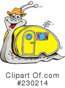 Camper Clipart #230214 by Dennis Holmes Designs