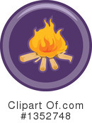 Campfire Clipart #1352748 by BNP Design Studio