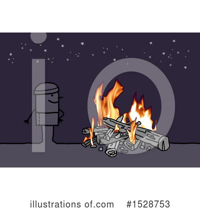 Camp Fire Clipart #1528753 by NL shop