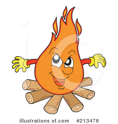 Flames Clipart #213476 by visekart