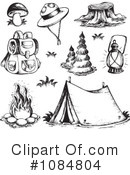 Camping Clipart #1084804 by visekart
