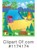 Camping Clipart #1174174 by visekart