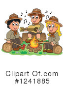 Camping Clipart #1241885 by visekart