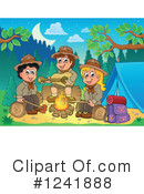 Camping Clipart #1241888 by visekart