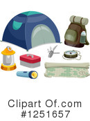 Camping Clipart #1251657 by BNP Design Studio