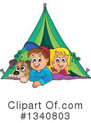 Camping Clipart #1340803 by visekart