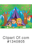 Camping Clipart #1340805 by visekart