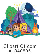 Camping Clipart #1340806 by visekart