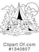 Camping Clipart #1340807 by visekart