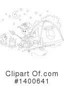 Camping Clipart #1400641 by Alex Bannykh