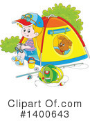 Camping Clipart #1400643 by Alex Bannykh