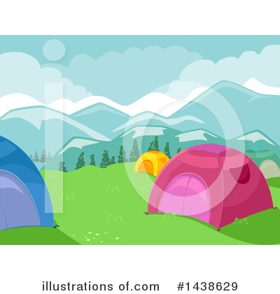 Royalty-Free (RF) Camping Clipart Illustration by BNP Design Studio - Stock Sample #1438629