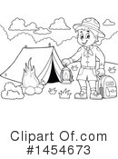 Camping Clipart #1454673 by visekart