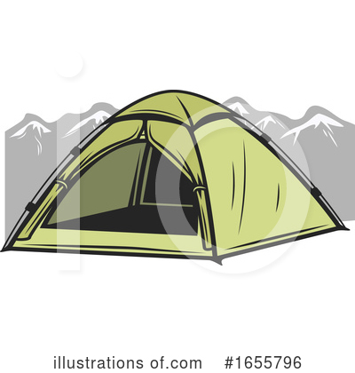 Royalty-Free (RF) Camping Clipart Illustration by Vector Tradition SM - Stock Sample #1655796